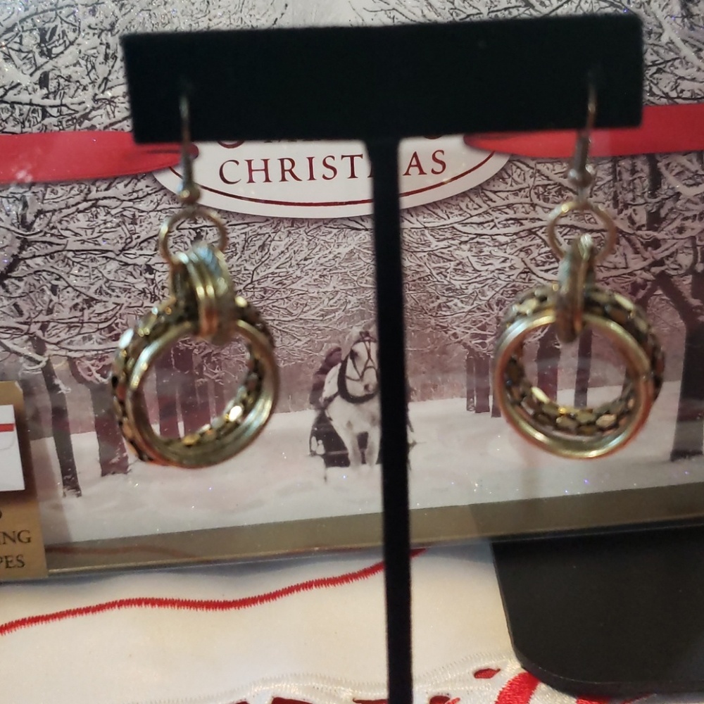 Circle earrings